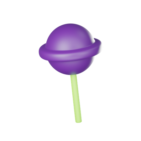 Lollipop  3D Icon