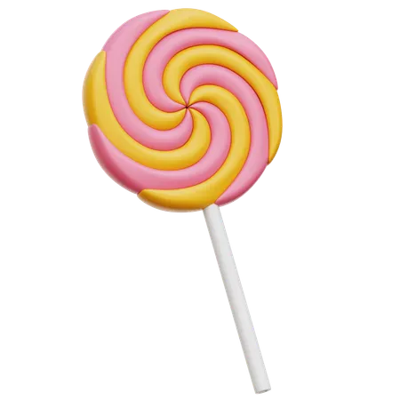 Lollipop  3D Icon