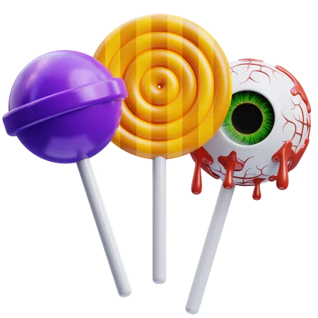 Lollipop  3D Icon