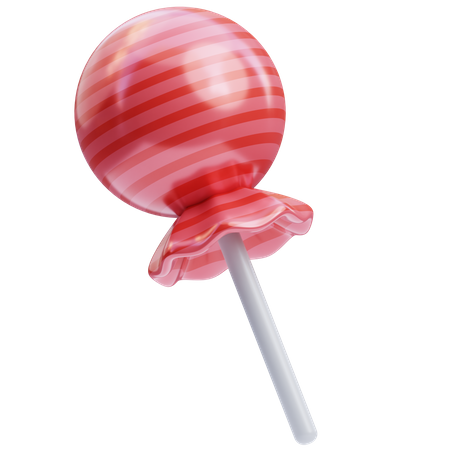 Lollipop  3D Icon