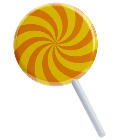 Lollipop  3D Icon