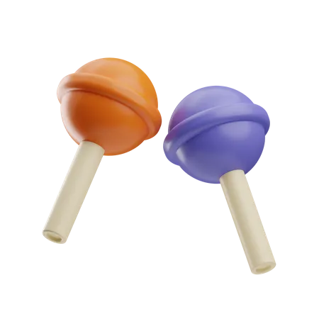 Lollipop  3D Icon