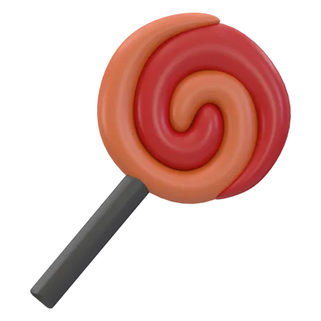 Lollipop  3D Icon