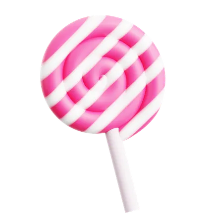 Lollipop  3D Icon