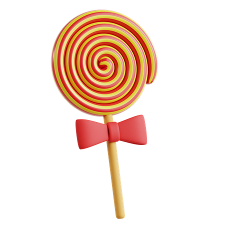 Lollipop  3D Icon