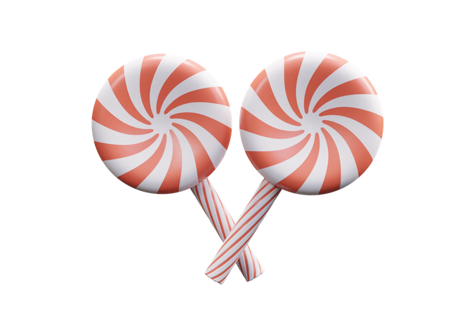 Lollipop  3D Icon