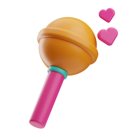 Lollipop  3D Icon