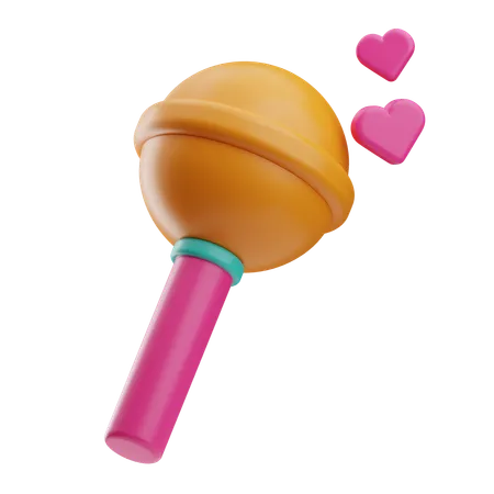 Lollipop  3D Icon