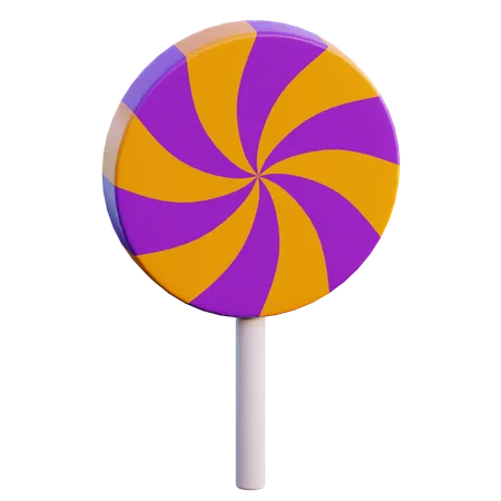 Lollipop  3D Icon