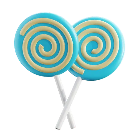 Lollipop  3D Icon