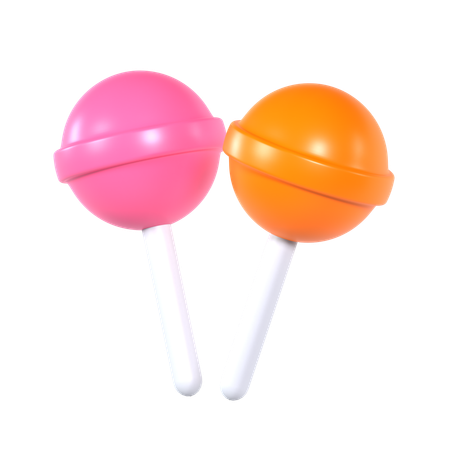 Lollipop  3D Icon