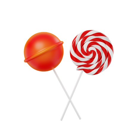 Lollipop  3D Icon