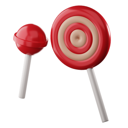 Lollipop  3D Icon