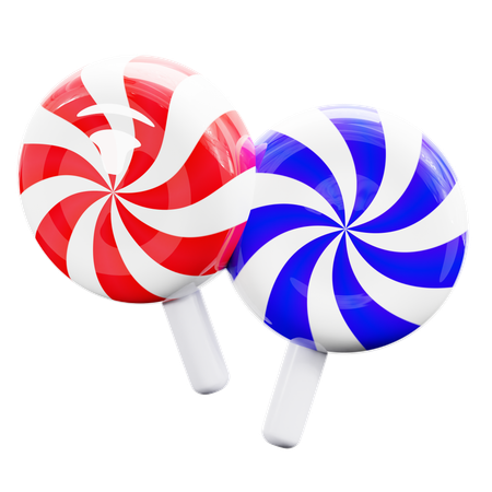 Lollipop  3D Icon