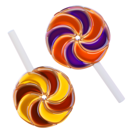 Lollipop  3D Icon