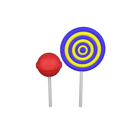 Lollipop  3D Icon