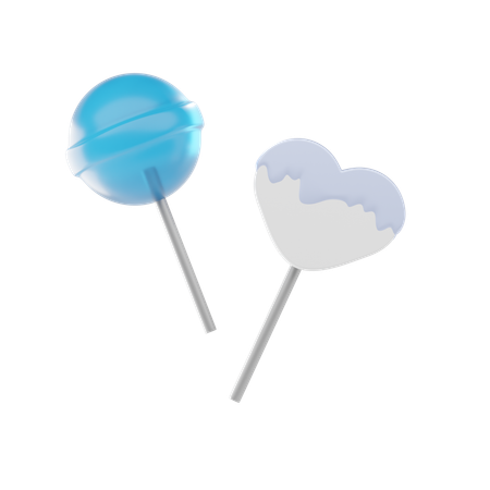 Lollipop  3D Icon