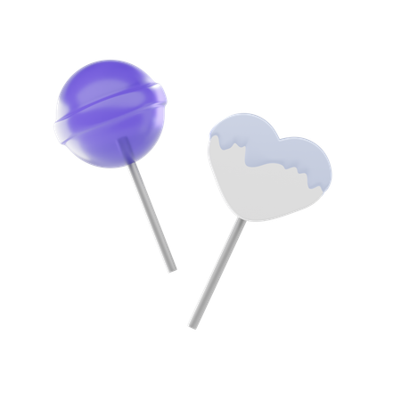 Lollipop  3D Icon