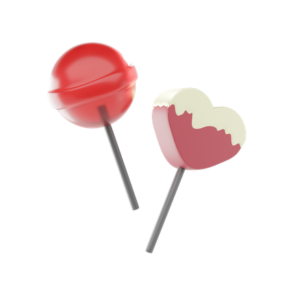 Lollipop  3D Icon