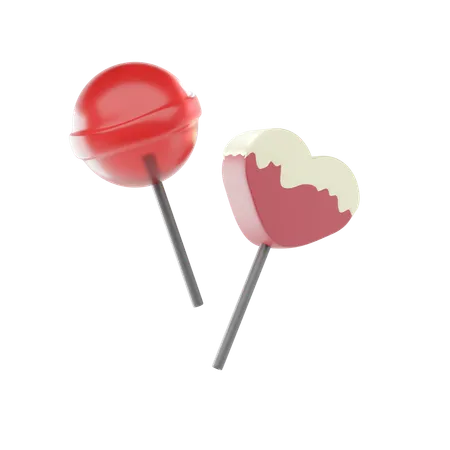 Lollipop  3D Icon