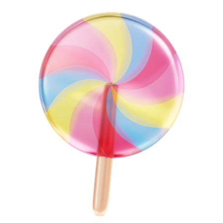 Lollipop  3D Icon