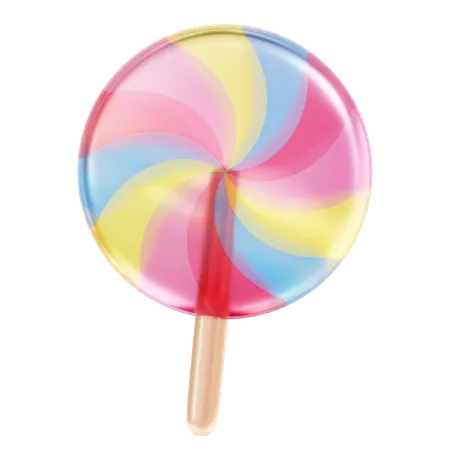 Lollipop  3D Icon