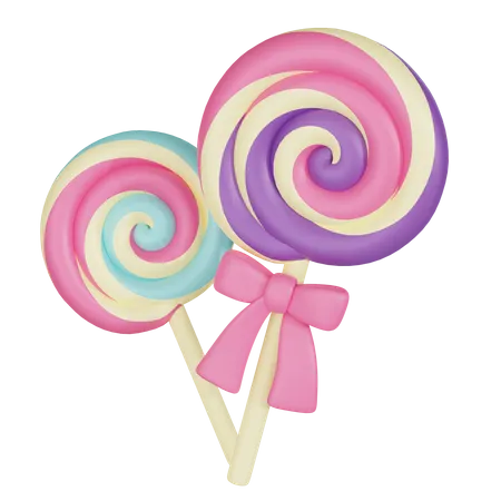 Lollipop  3D Icon