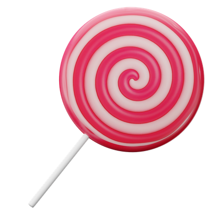 Lollipop  3D Icon