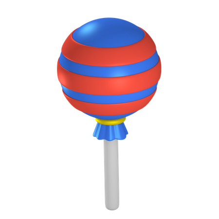 Lollipop  3D Illustration