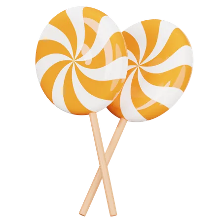 Lollipop  3D Illustration