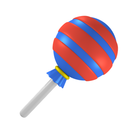 Lollipop  3D Illustration