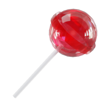 Lollipop 3D Illustration