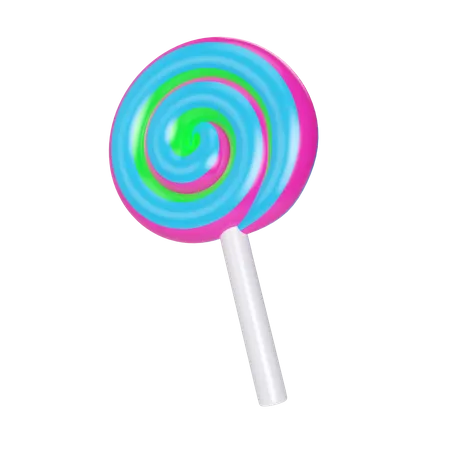 This Is Lollipop 3 D Render Illustration Icon High Resolution Png File Isolated On Transparent Background Available 3 D Model File Format Blend Fbx Gltf And Obj 3D Icon