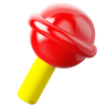 3d lollipop logo