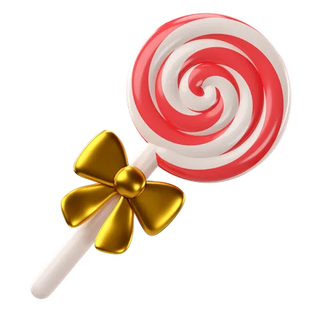 3 D Birthday Icon Lollipop 3D Icon