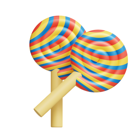 Lollipop Candy  3D Icon