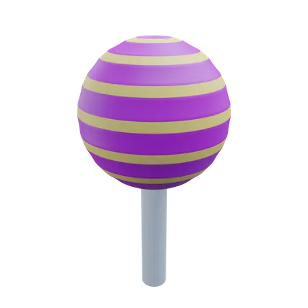 Lollipop Candy  3D Icon