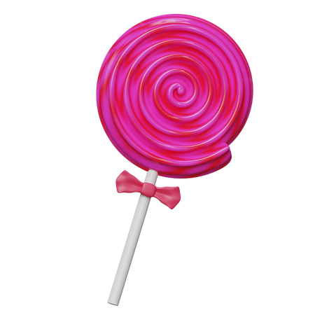 Lollipop Candy 3D Icon