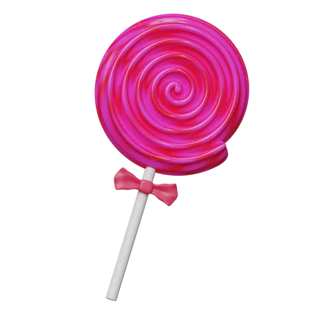 Lollipop Candy 3 D Illustration 3D Icon