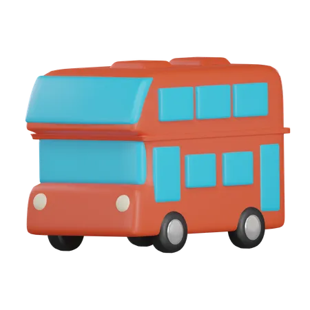 London Bus  3D Icon