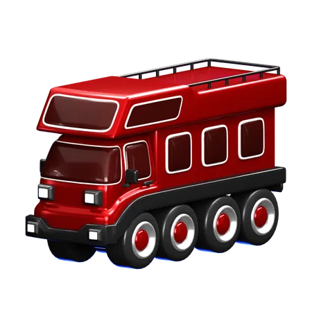 London Bus  3D Icon