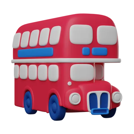 London Bus  3D Icon