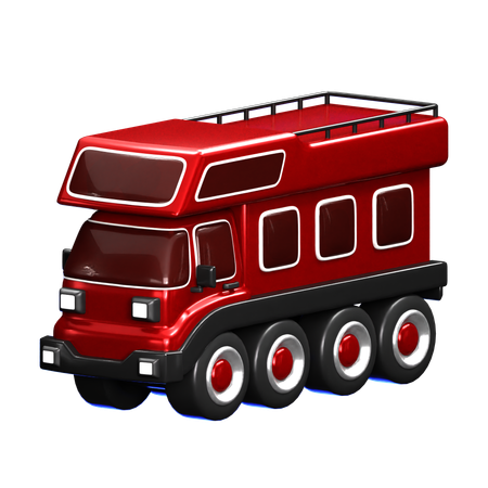 London Bus  3D Icon