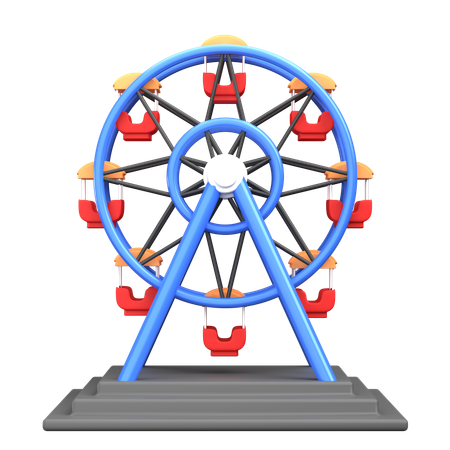 Londoner Riesenrad  3D Icon