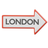3d london logo