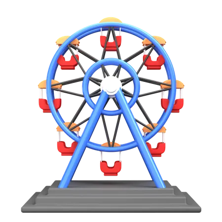 London Wheel  3D Icon