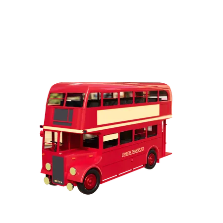 Autobus de Londres  3D Icon