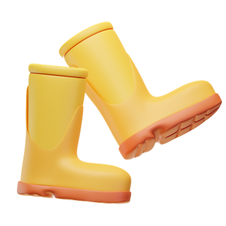 Long Boots  3D Icon