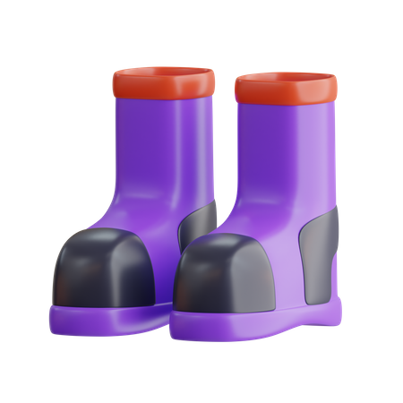 Long Boots  3D Icon