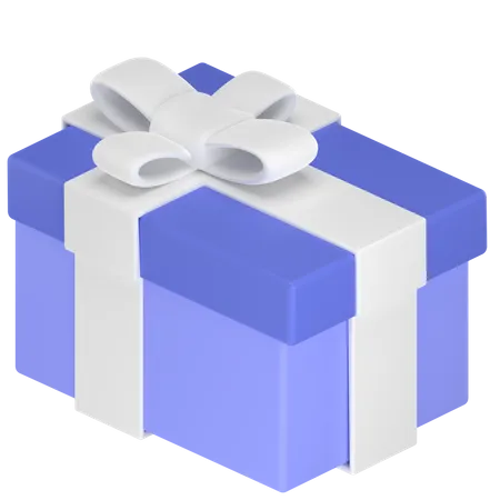 Gift Box With Object 3D Icon